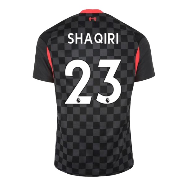 Maillot Football Liverpool NO.23 Shaqiri Third 2020-21 Noir